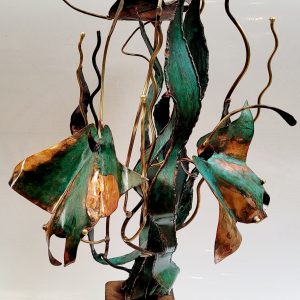 sculpture: mini manta rays