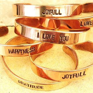 stamped bangles