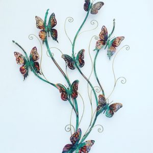 wall art butterflies 120 x65 cm